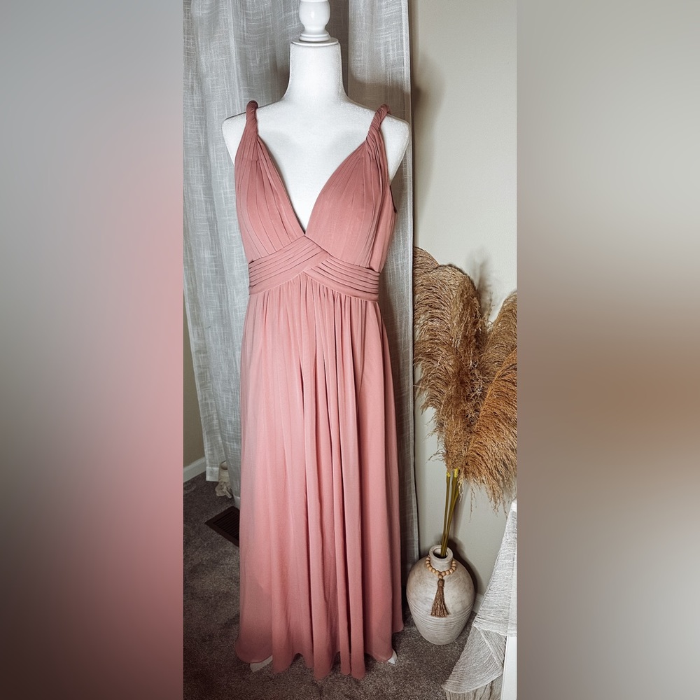 💕Azazie Dusty Rose Bridesmaid Dress 💕
